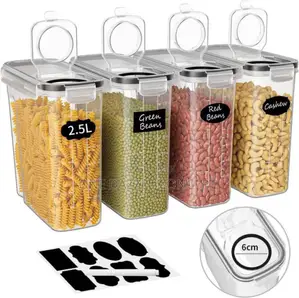 2.5l Bpa Free 4in1 Plastic Airtight Storage Container