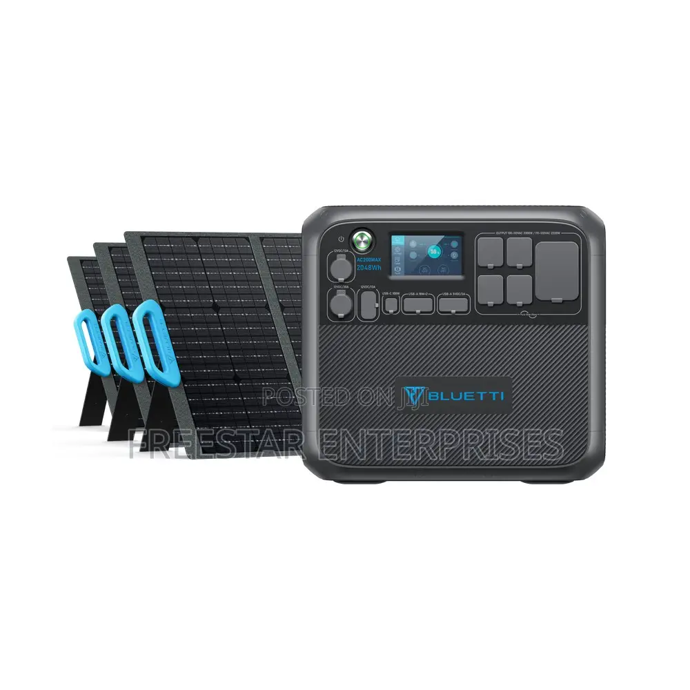 Bluetti AC200MAX Power Station. Bluetti 2200W Power Station