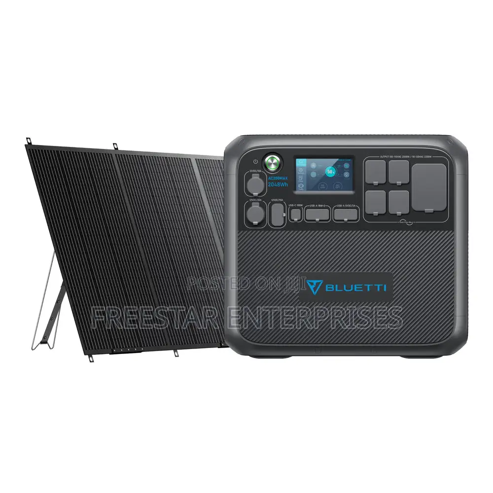 Bluetti AC200MAX Power Station. Bluetti 2200W Power Station