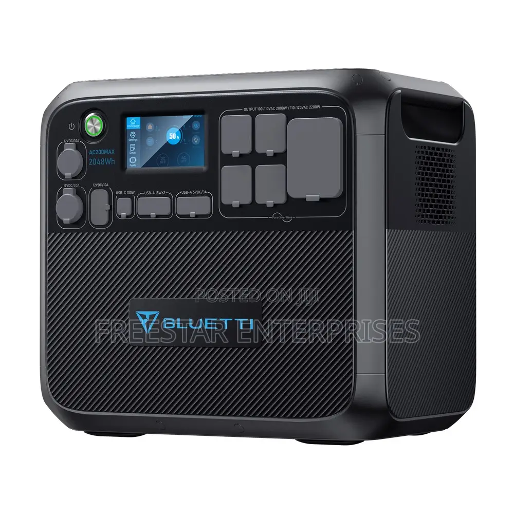 Bluetti AC200MAX Power Station. Bluetti 2200W Power Station