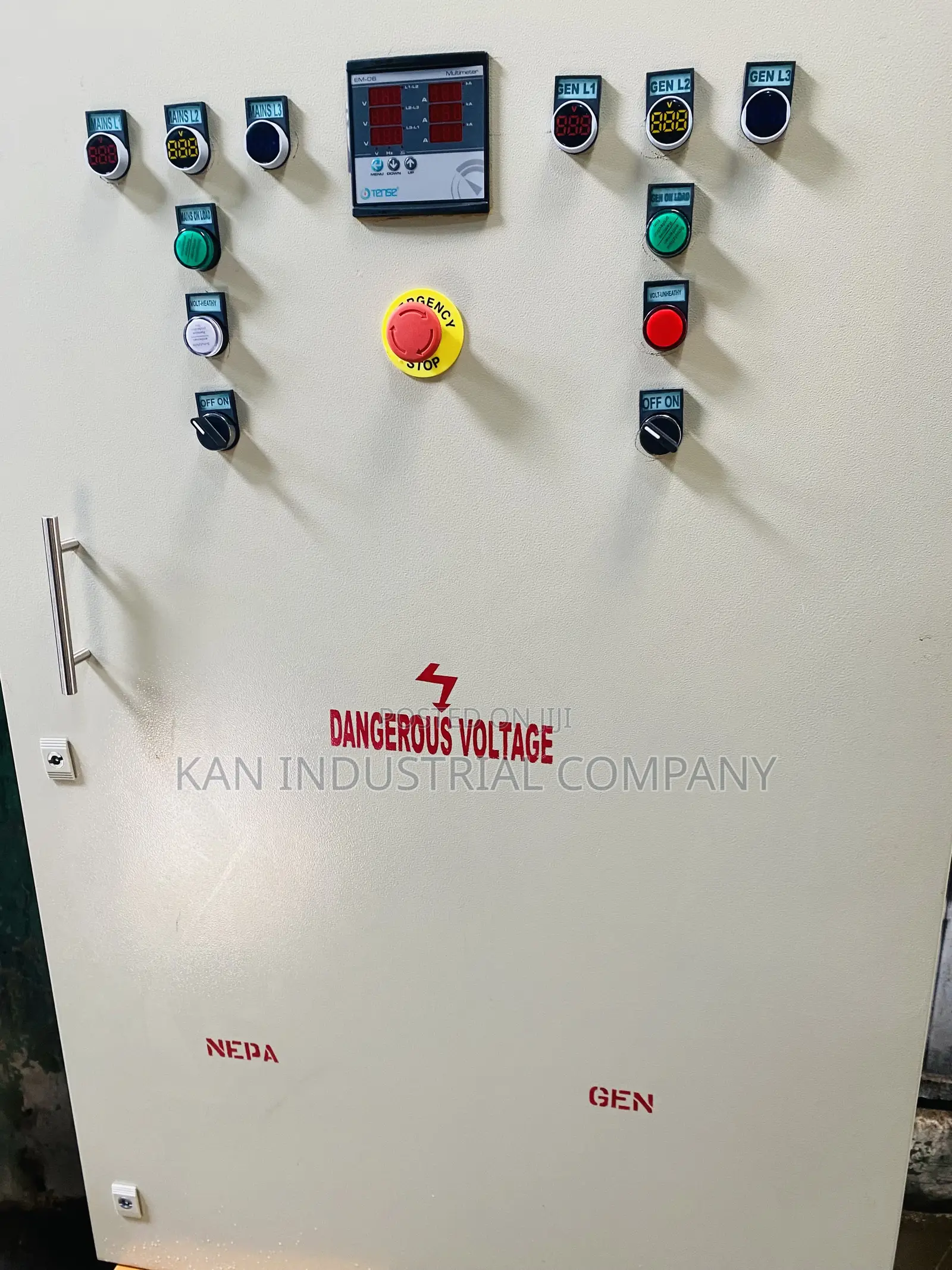 630amps Automatic Change Over Switch