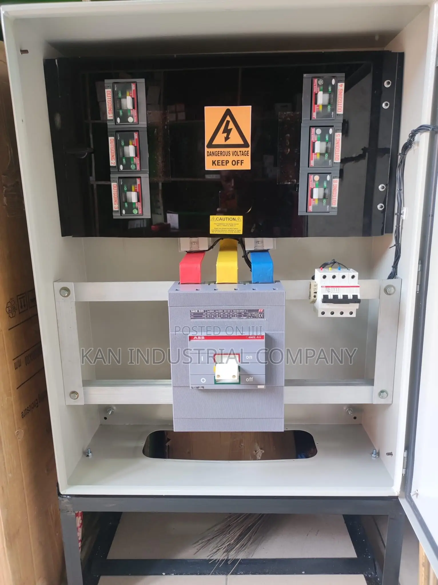 6ways Panel 630amps