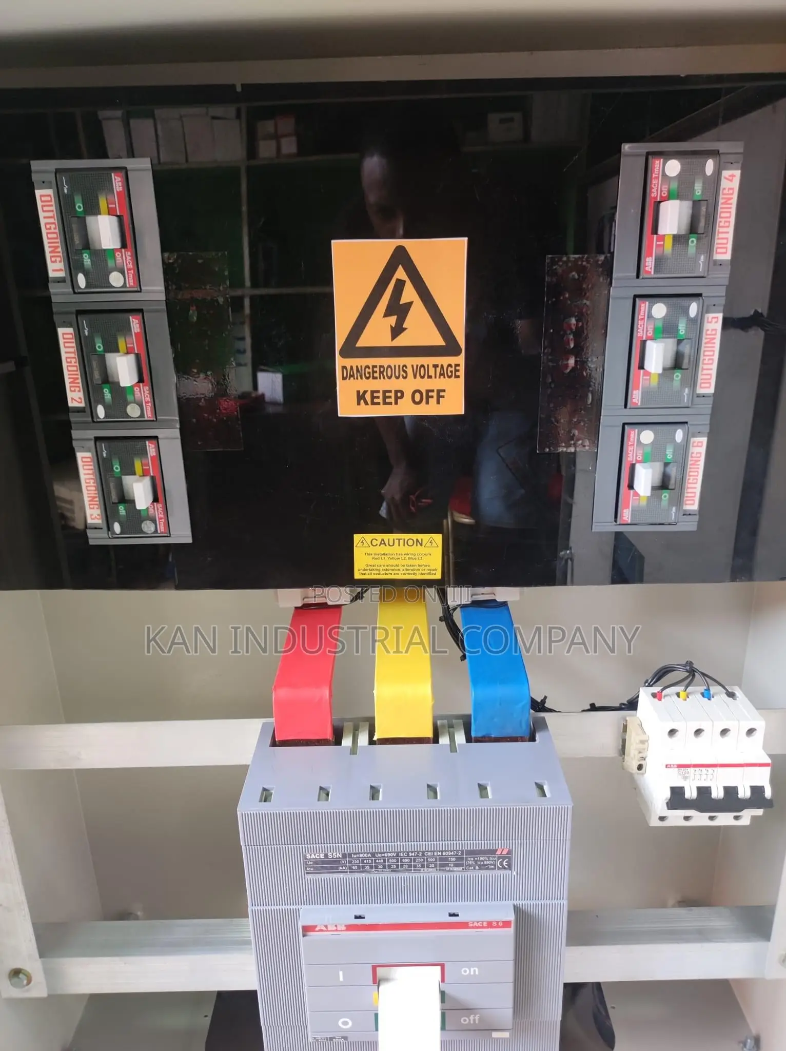 6ways Panel 630amps