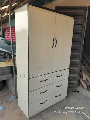 4 by 6 Wardrobe With 3 Big Drawers