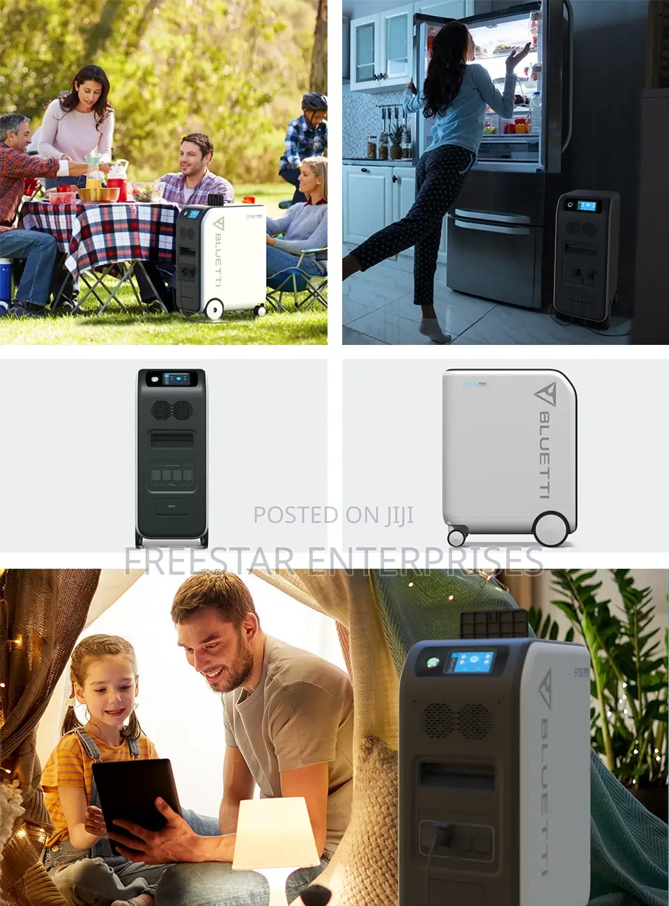 Bluetti Ep500pro Solar Power Station 3000w. Bluetti 5120wh