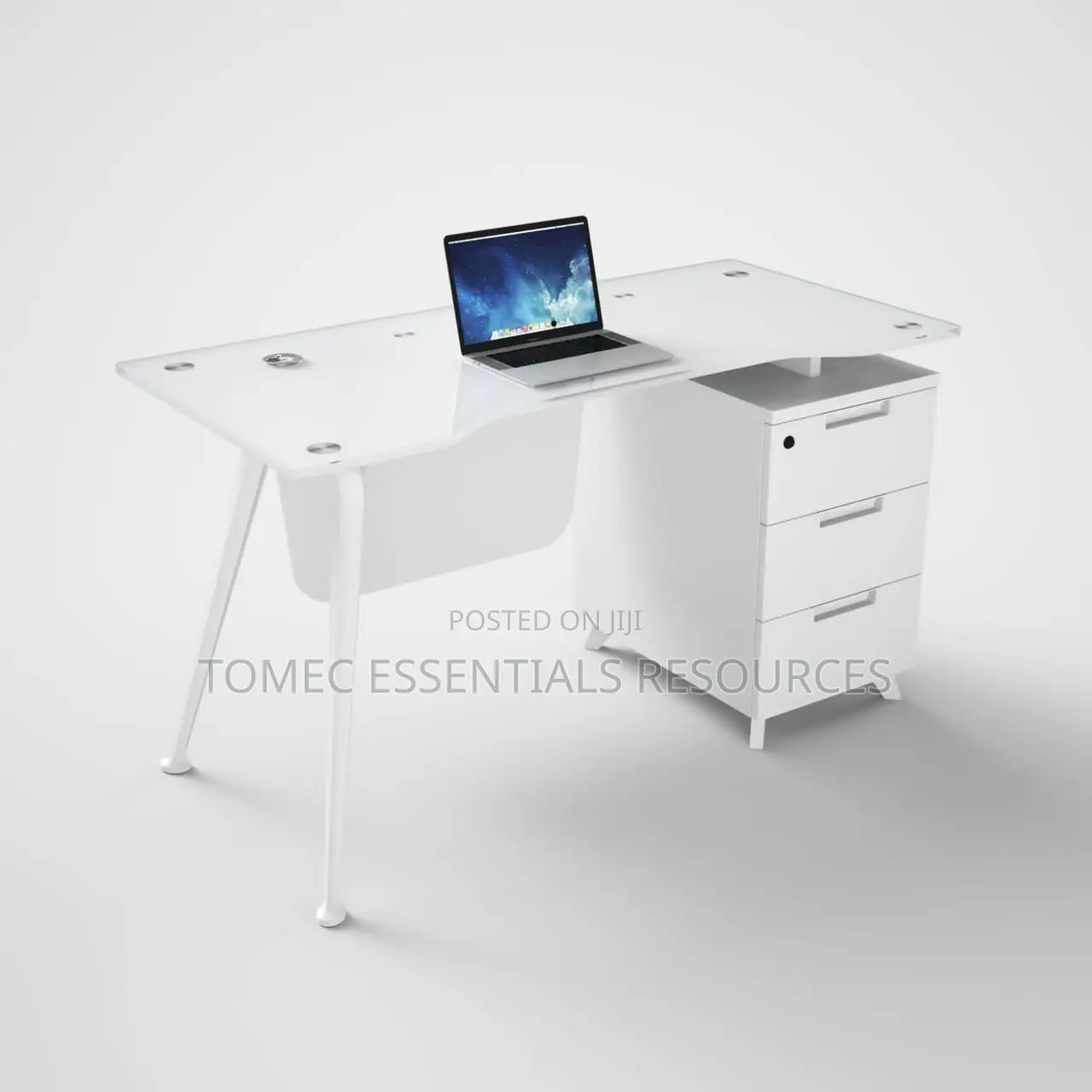 Imported Quality Tampered Glass Office Table