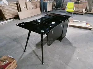 Imported Quality Mini Executive Tampered Glass Table