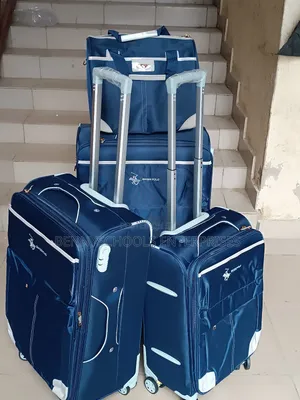 Set of 4 Swiss Polo Travelling Luggage Boxes
