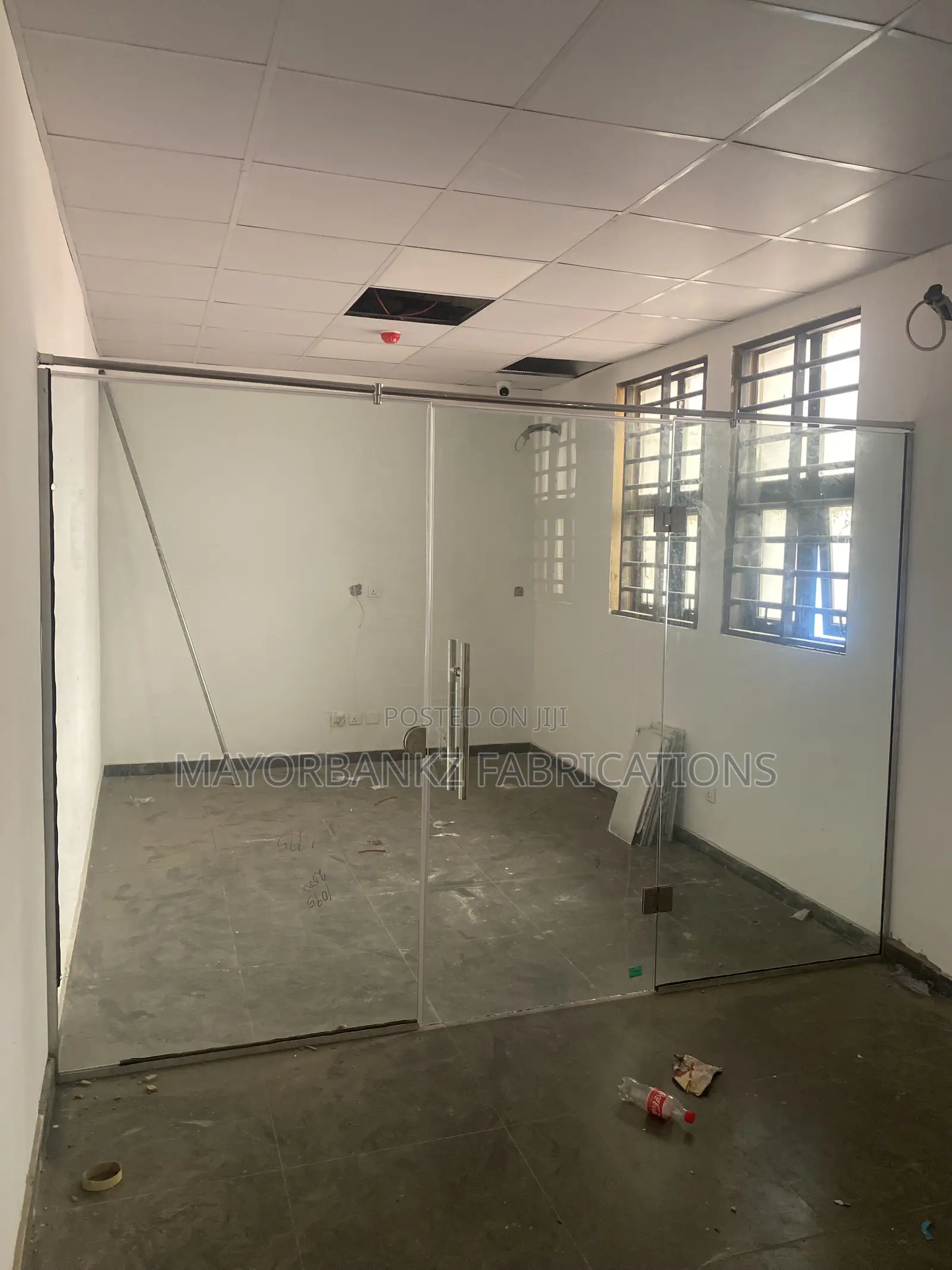 Frameless Partition