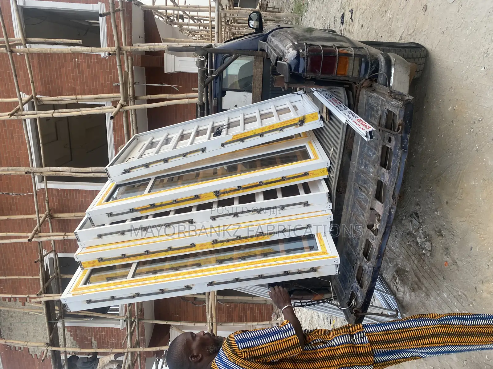 3 in 1 Aluminium Casement Window