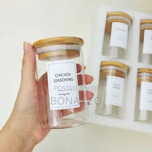 Glass Jar Set of 6pcs