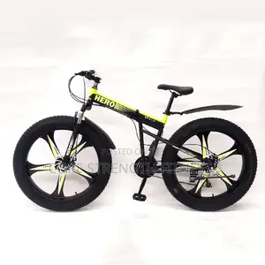 Foldable Fat Tyre Road Bicycles With Alloy Rim