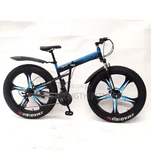 Foldable Fat Tyre Road Bicycles With Alloy Rim