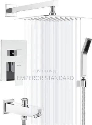 Brass Concealed Body High Full Set With Showers and Bath