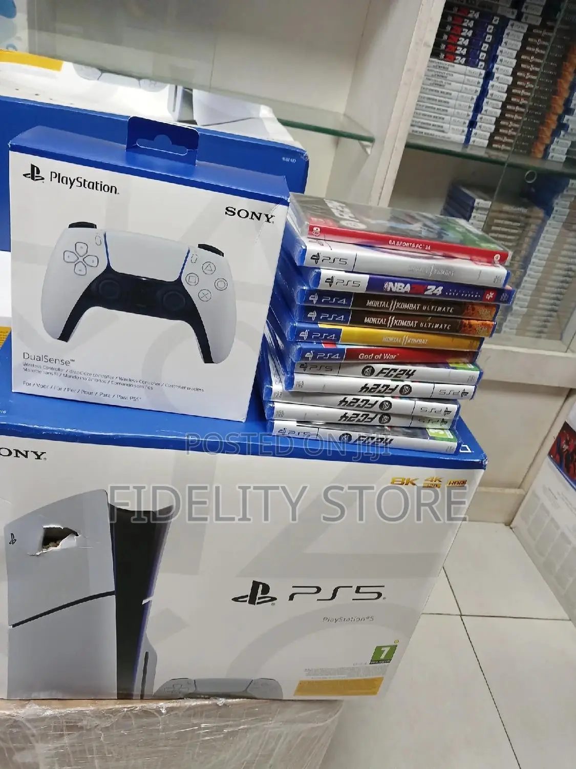 Playstation 5 Slim Console With One Extra Controller