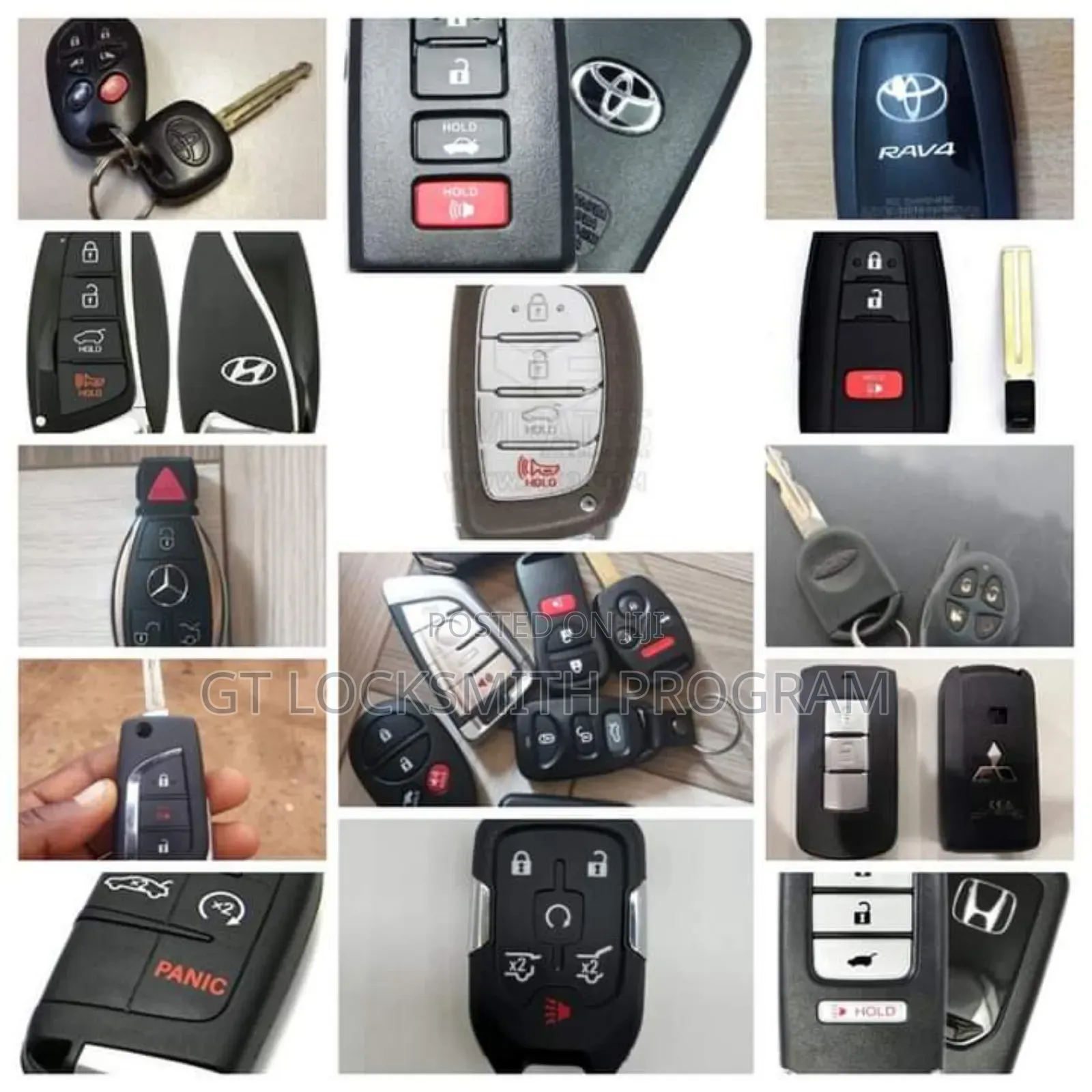 GT Locksmith Key Duplicating Cutting Programmer Tech Works