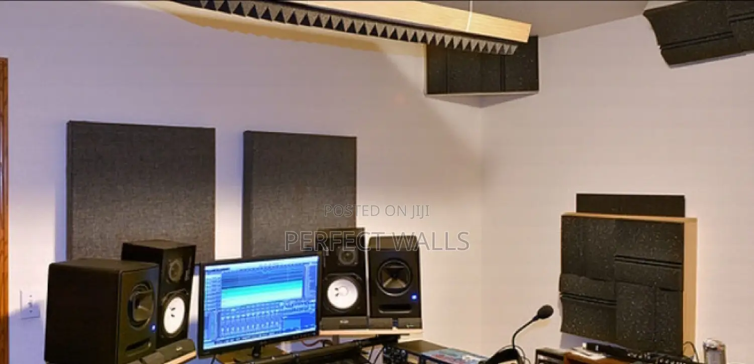 Bass Traps and Acoustic Panel