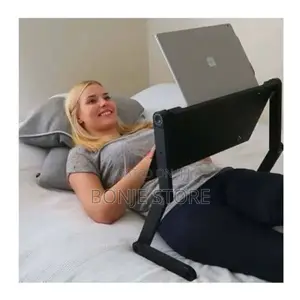 T8 Foldable Laptop Table With Cooling Fan Mouse Table