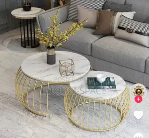 Marble Center Table Set