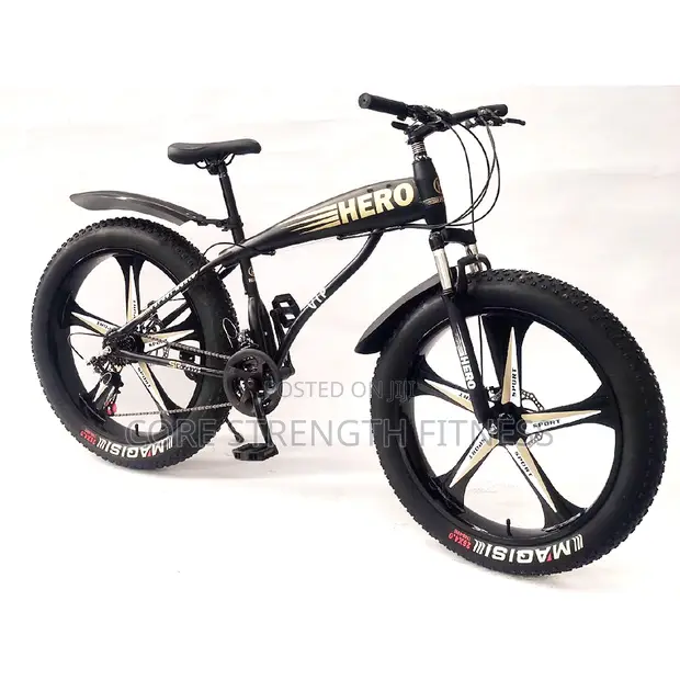 Hummer Road Mountain Bicycle With Fat Tyre and Alloyed Rim for