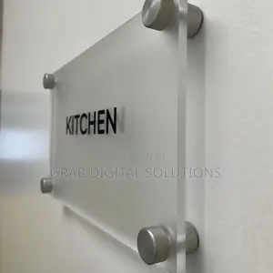 Acrylic Vinyl Glass Indoor Signage Company Near Me