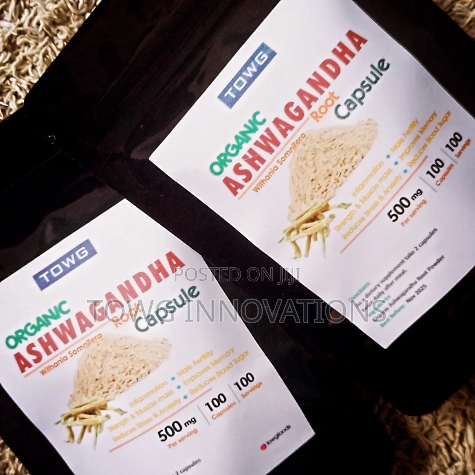 Organic Ashwagandha 90 Capsules