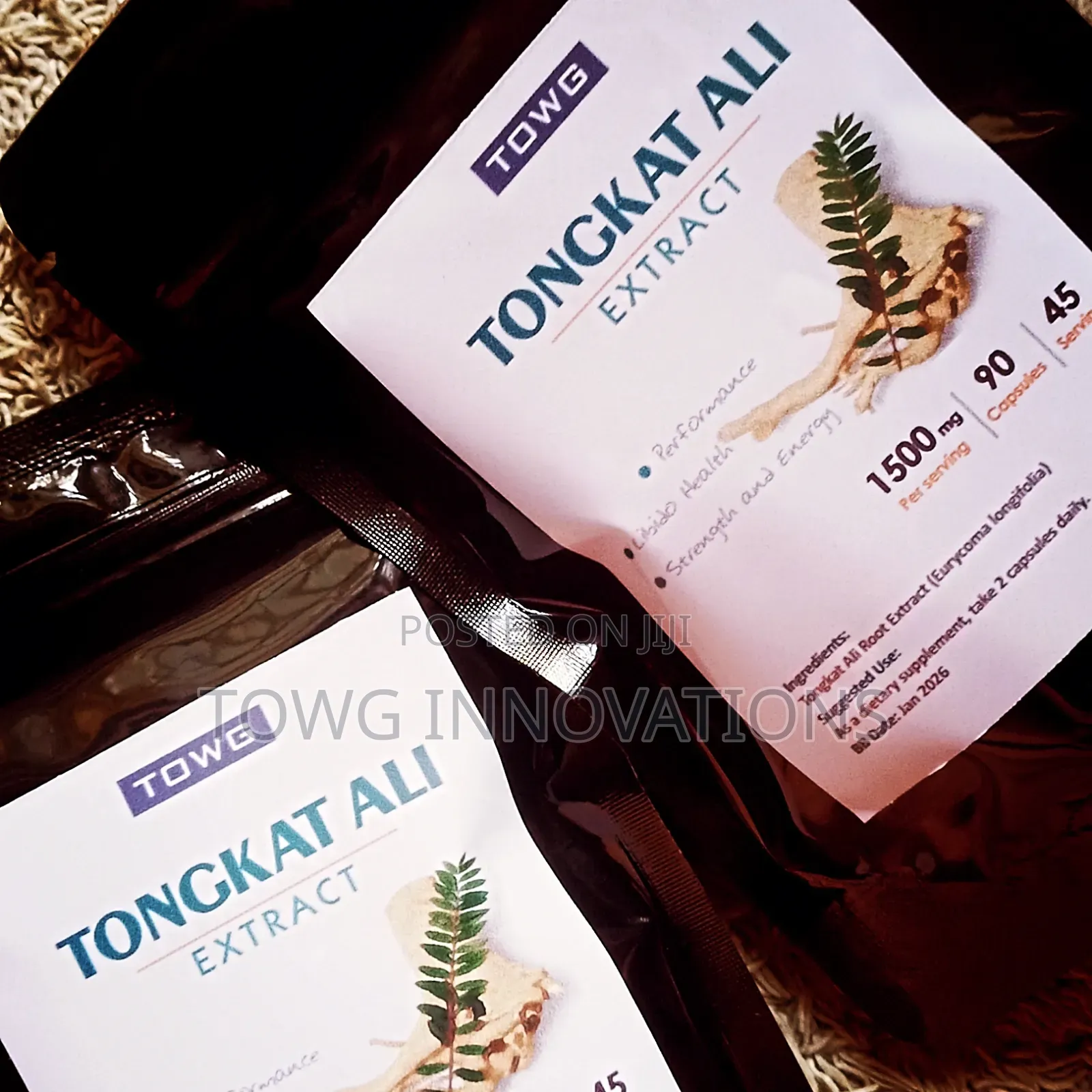 Tongkat Ali Extract 90 Capsules