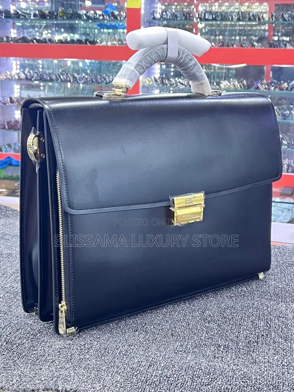 Luxury Mont Blanc Men Purse (Big Size