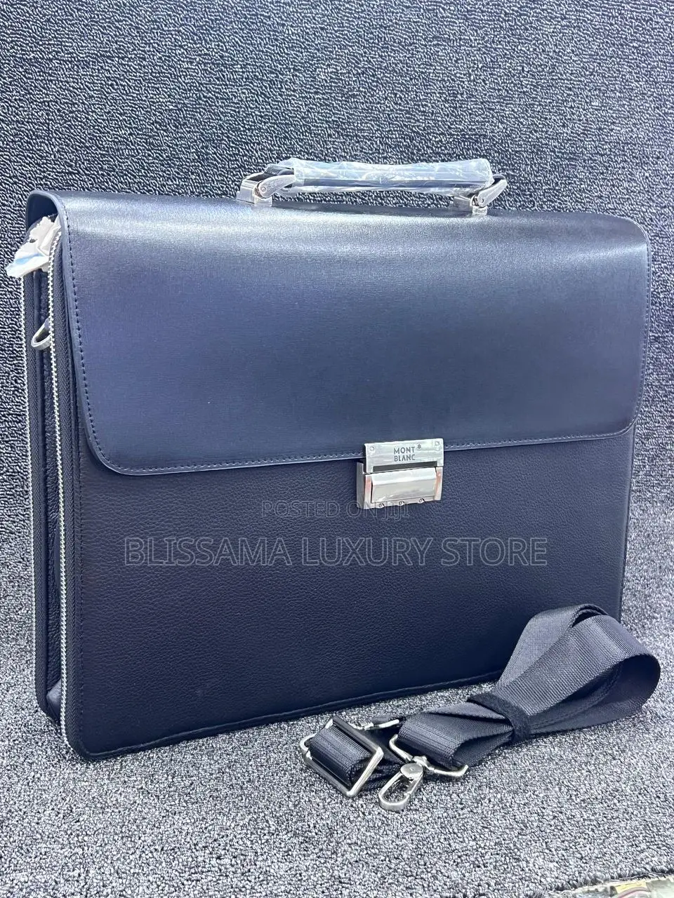 Luxury Mont Blanc Men Purse (Big Size