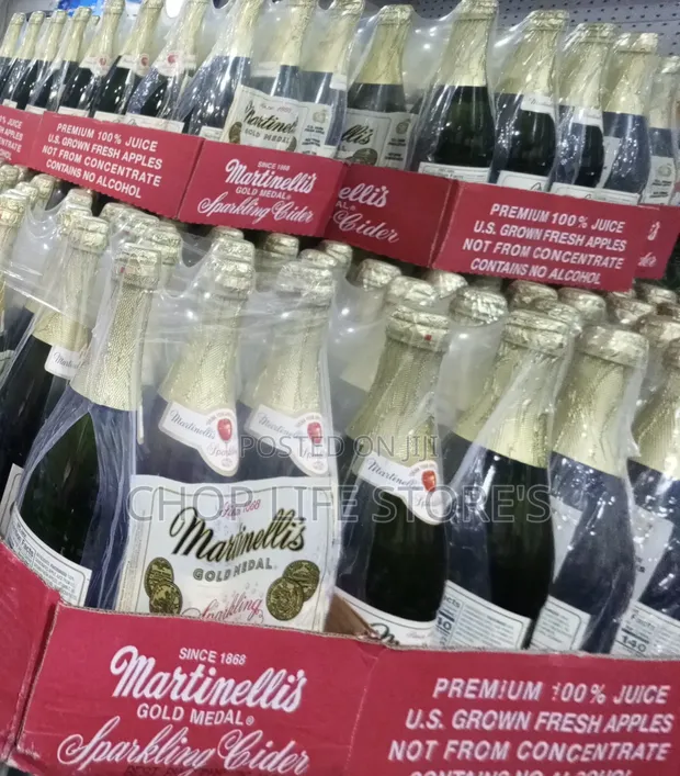 Martinelli's Sparkling Wine Martinelli's Apple Juice
