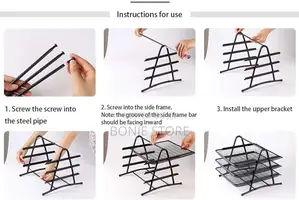 3 Tiers Document and Letter Tray Organizer