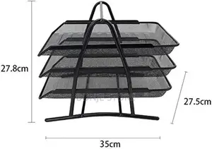 3 Tiers Document and Letter Tray Organizer