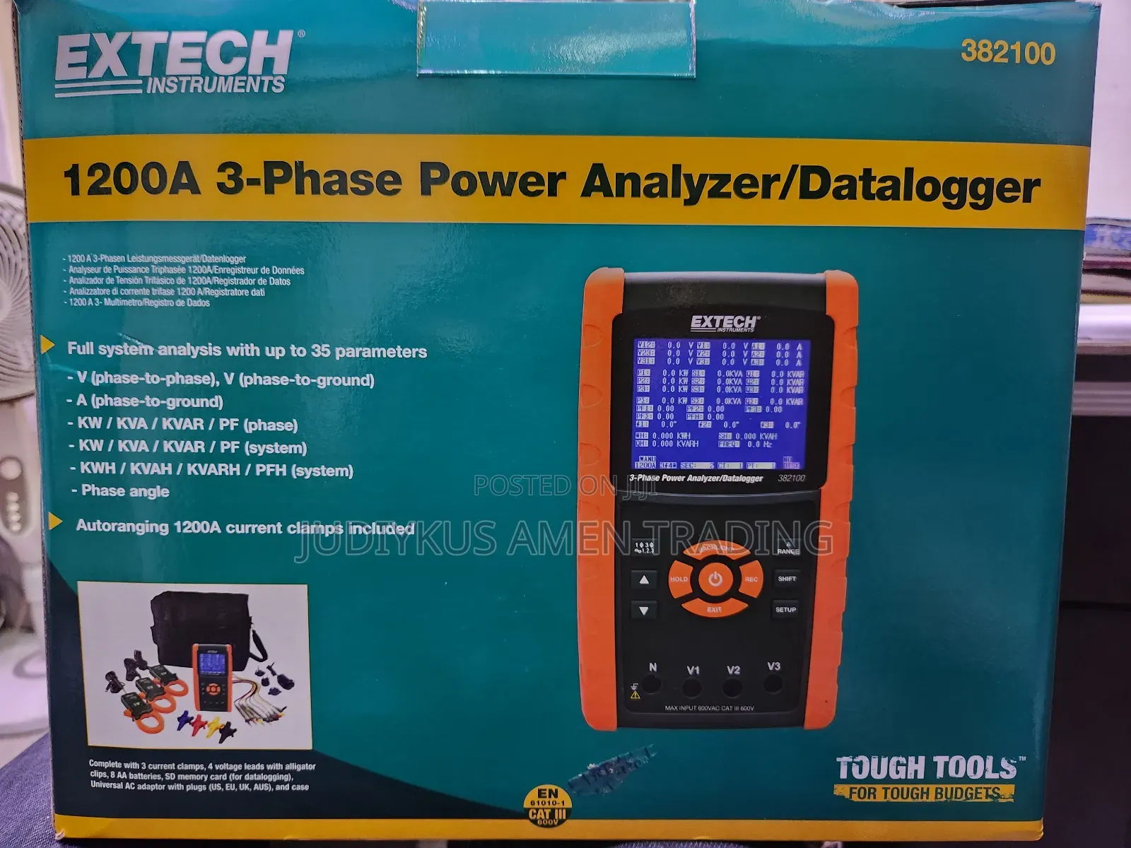 Extech Power Analyzer and Data Lodger