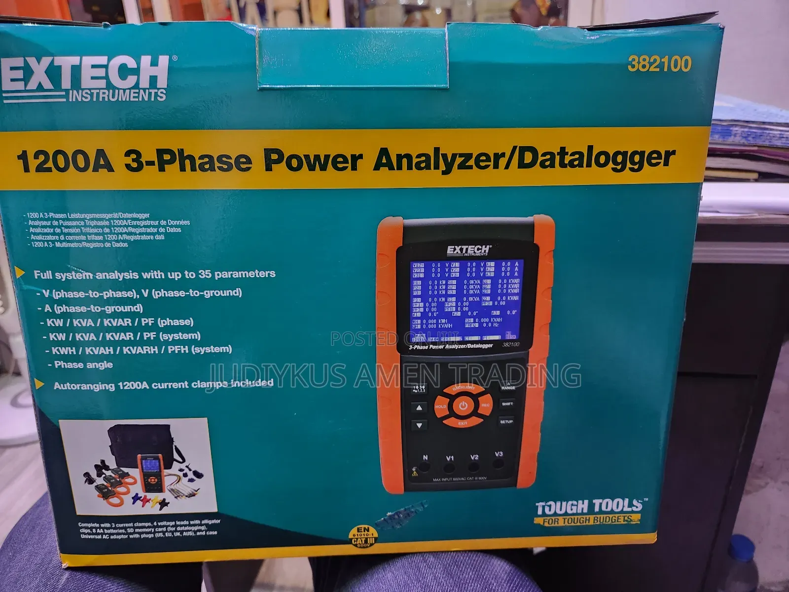 Extech Power Analyzer and Data Lodger