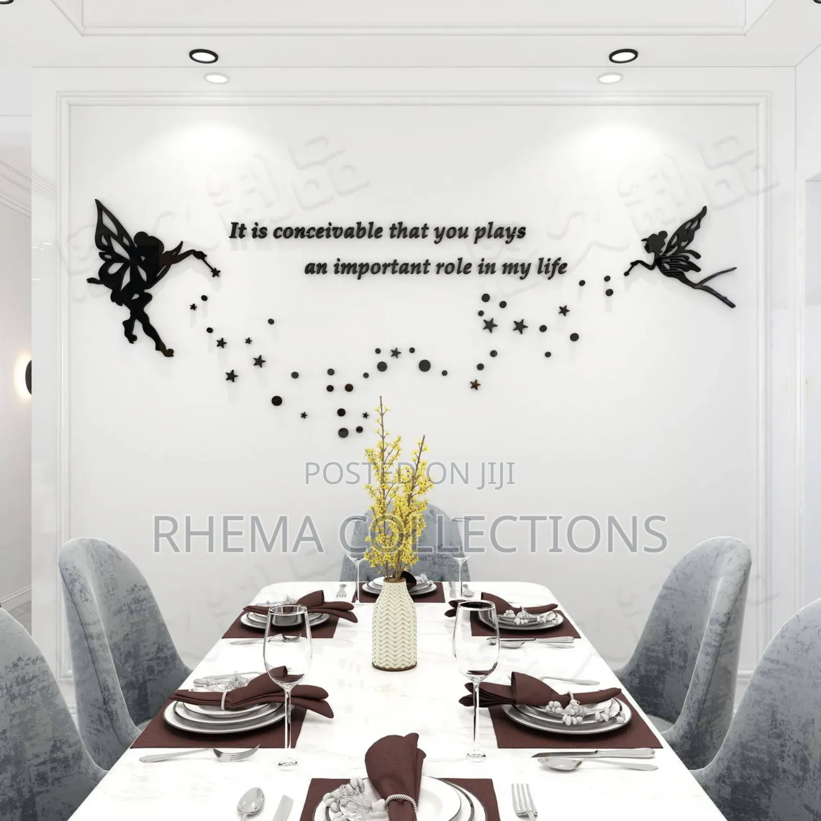 3d Classic Acrylic Wall Sticker Home Decor