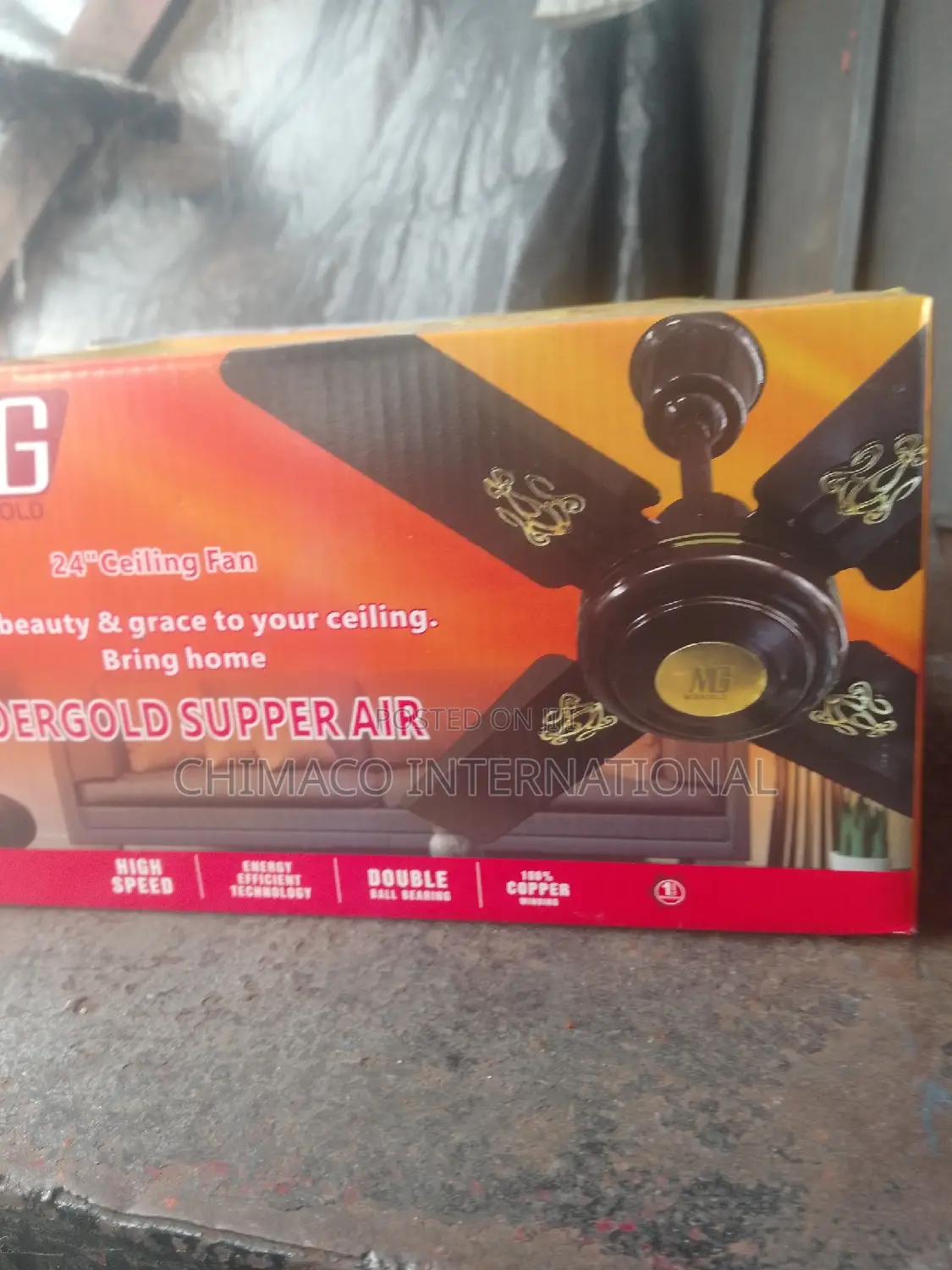 MGS Short Blade Fan