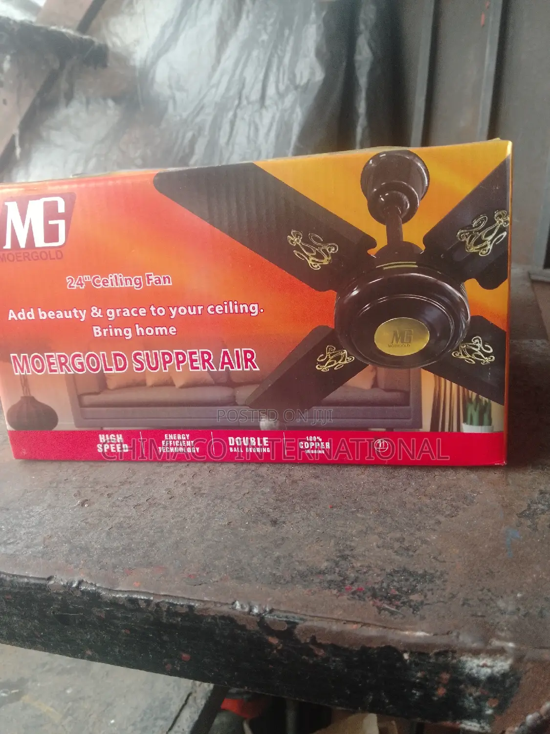 MGS Short Blade Fan