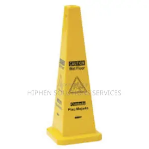 Cone Caution Sign