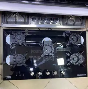 5 Burner Lift Up Cooker Hob 003