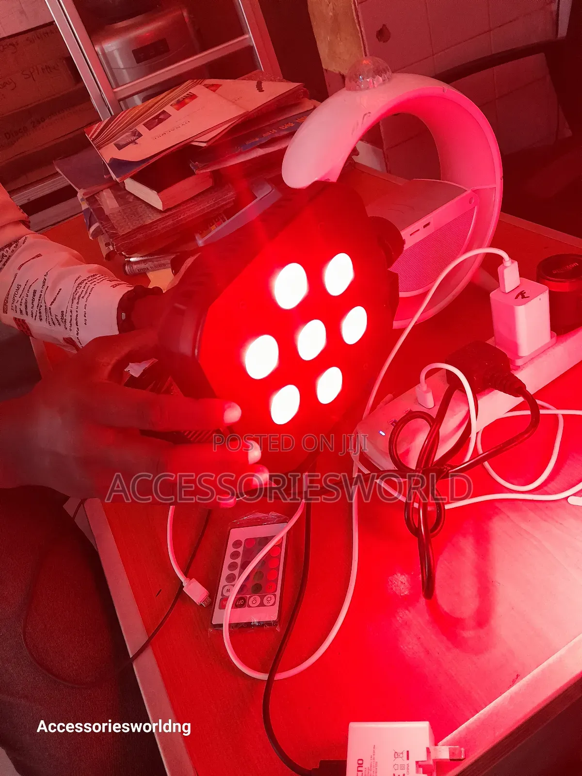 7*10W LED Flat Par Light