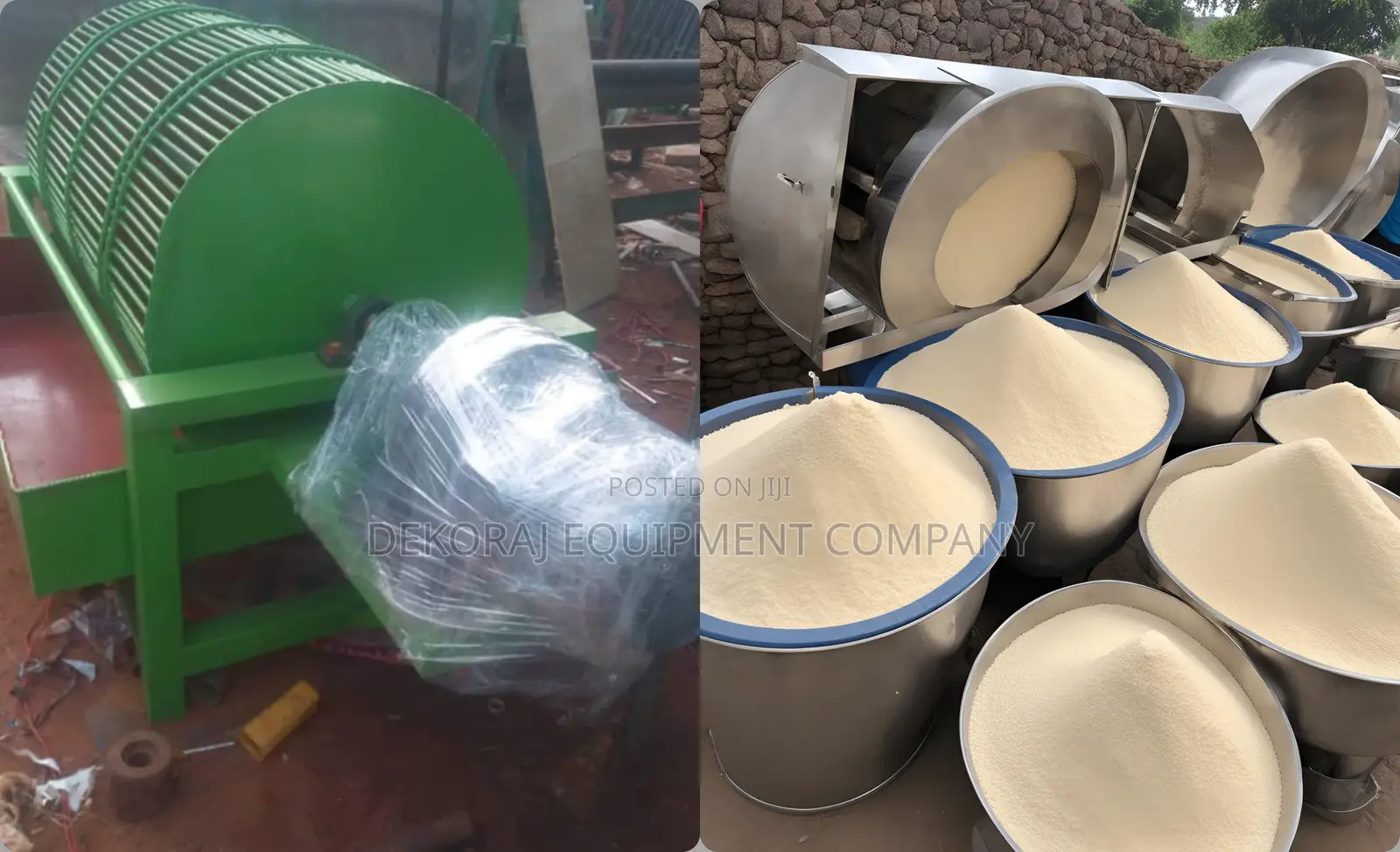 Fast And Efficient Garri Production Machinery