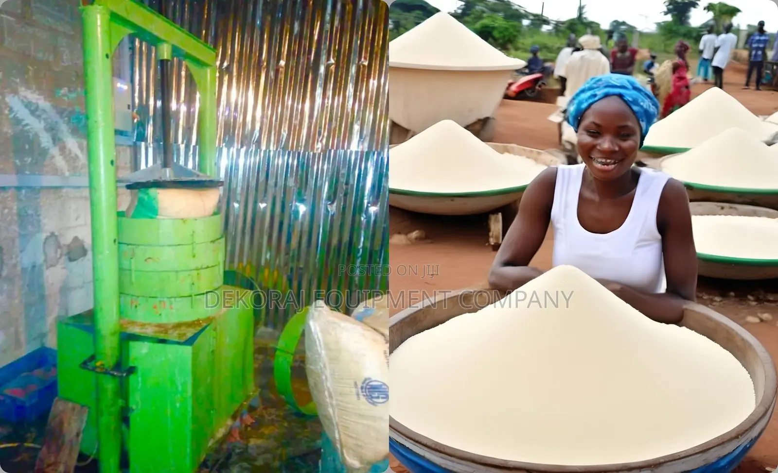 Advanced Garri Processing Machine With 200kg/Hour Output