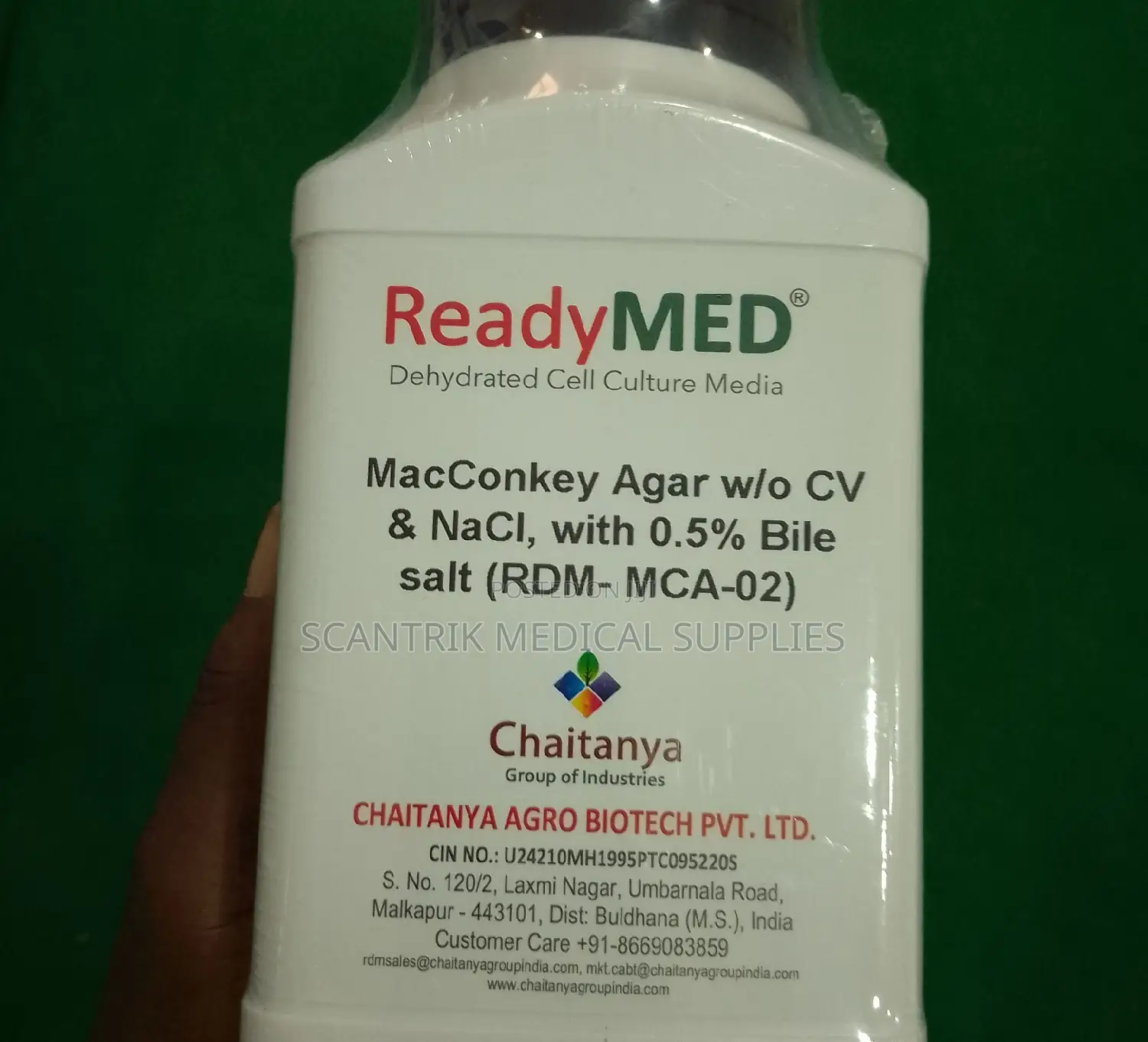 Macconkey Agar W/O Cv