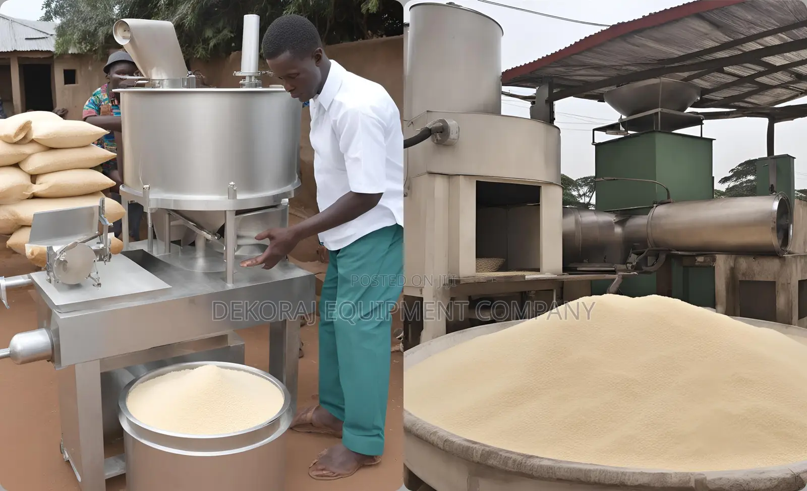 Garri Production Made Easy With Dekoraj Adavanced Machine