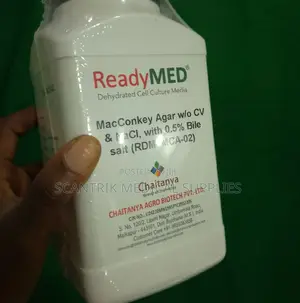Macconkey Agar (W/O Cv and Nacl With 0.1