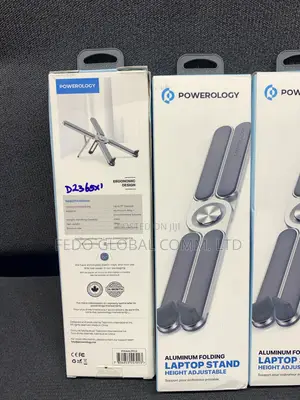 POWEROLOGY Aluminum Folding Laptop Stand