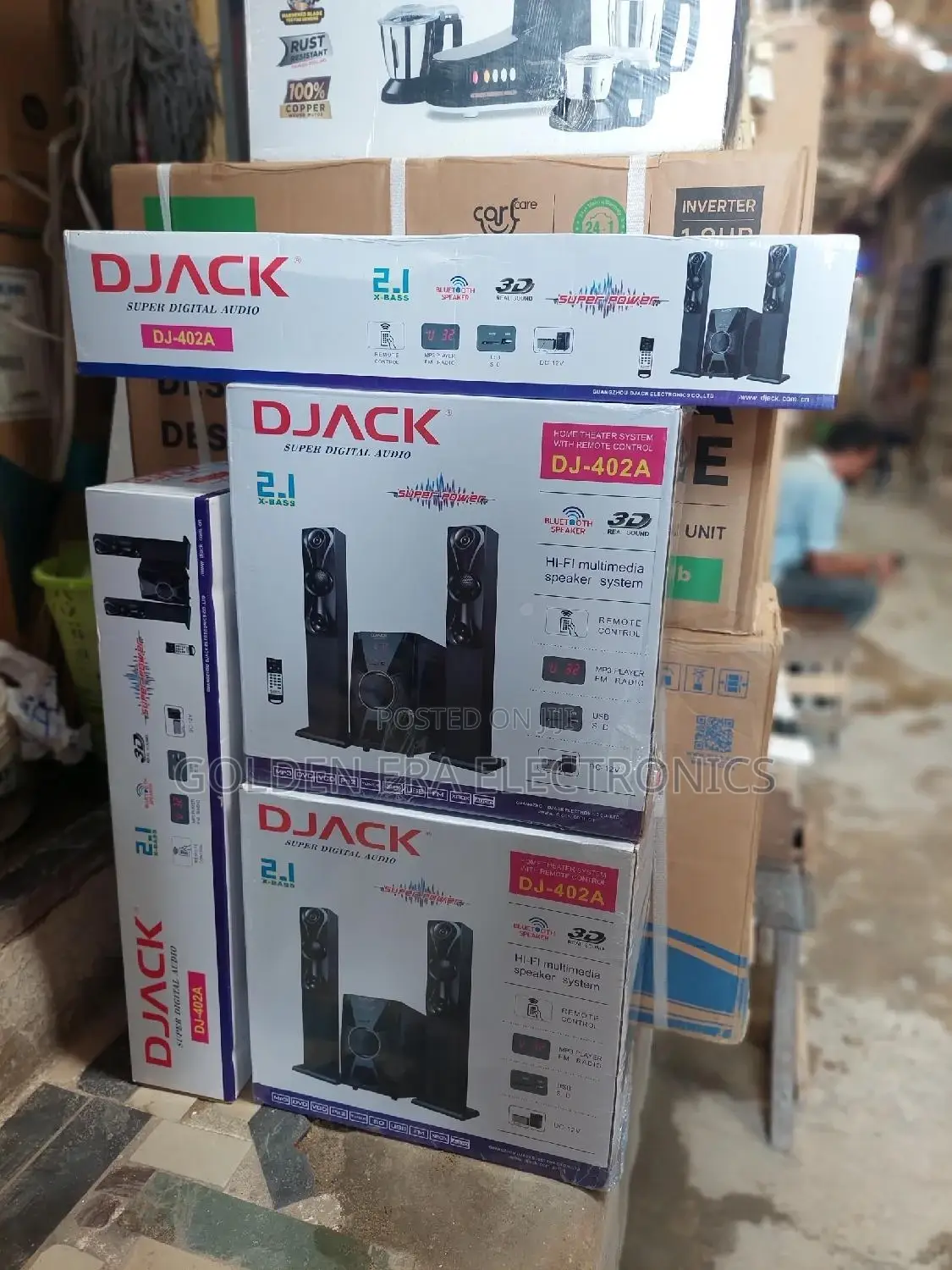 Djack Super Digital Audio With Bluetooth