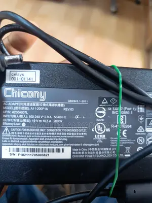 MSI 200W Laptop Charger Adapter 19V = 10.5A