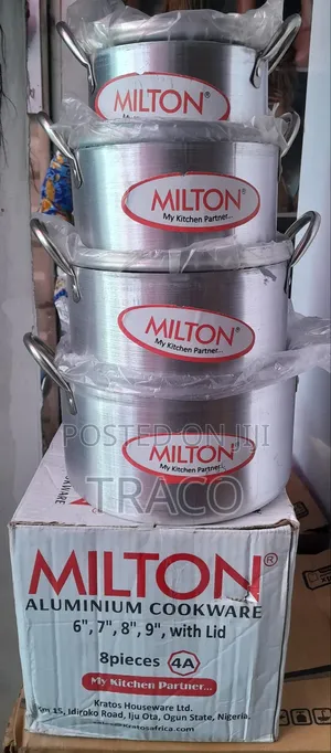 Milton Aluminum Pots