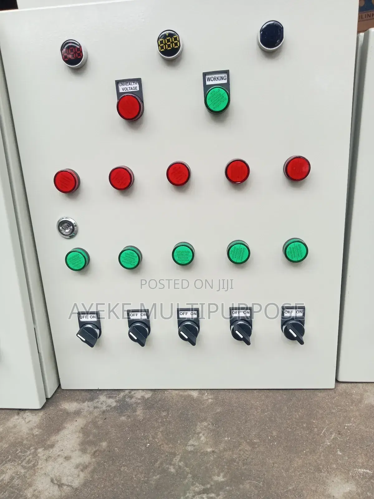Pump Control Panel